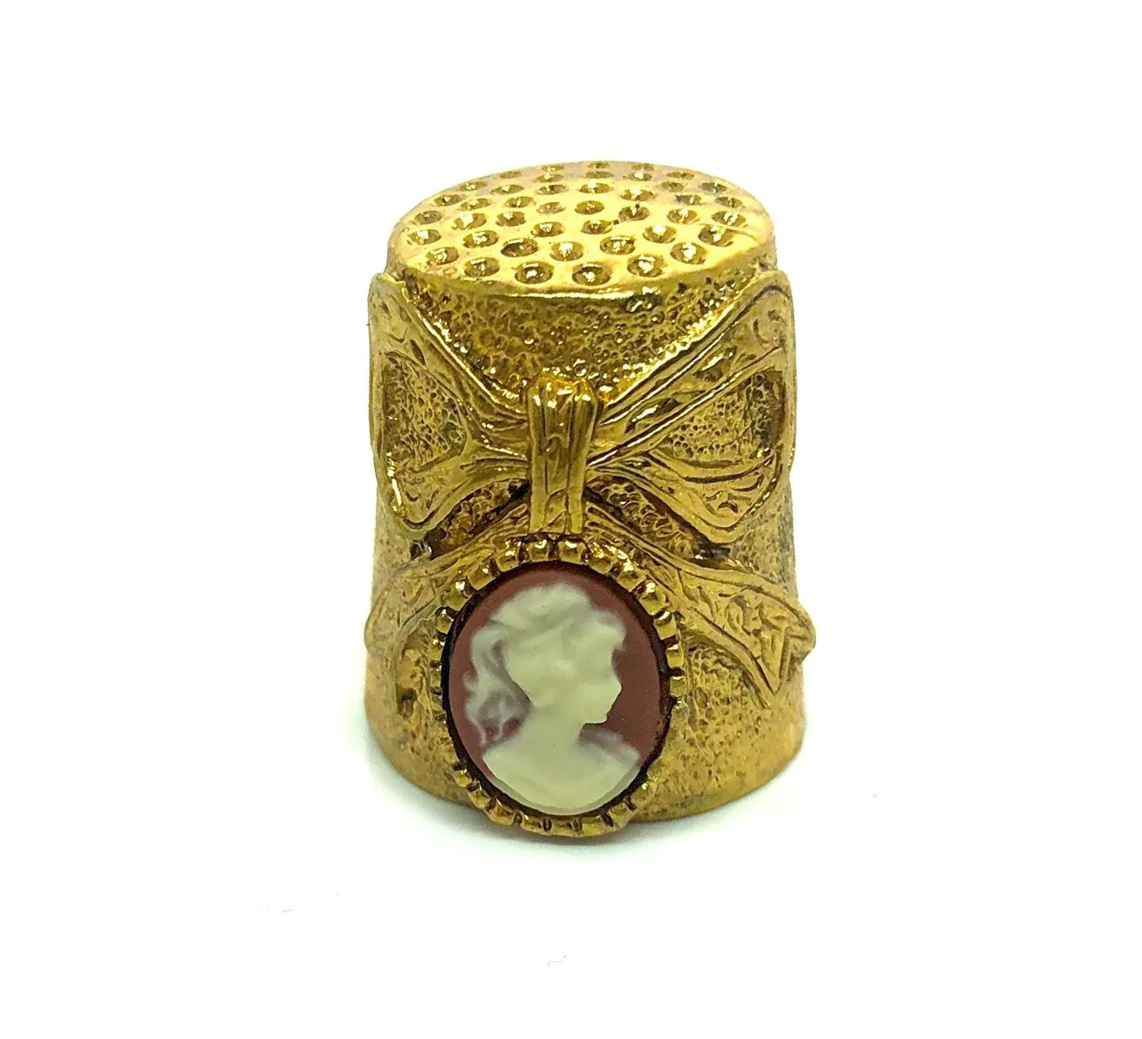 1928 Jewelry Cameo Thimble