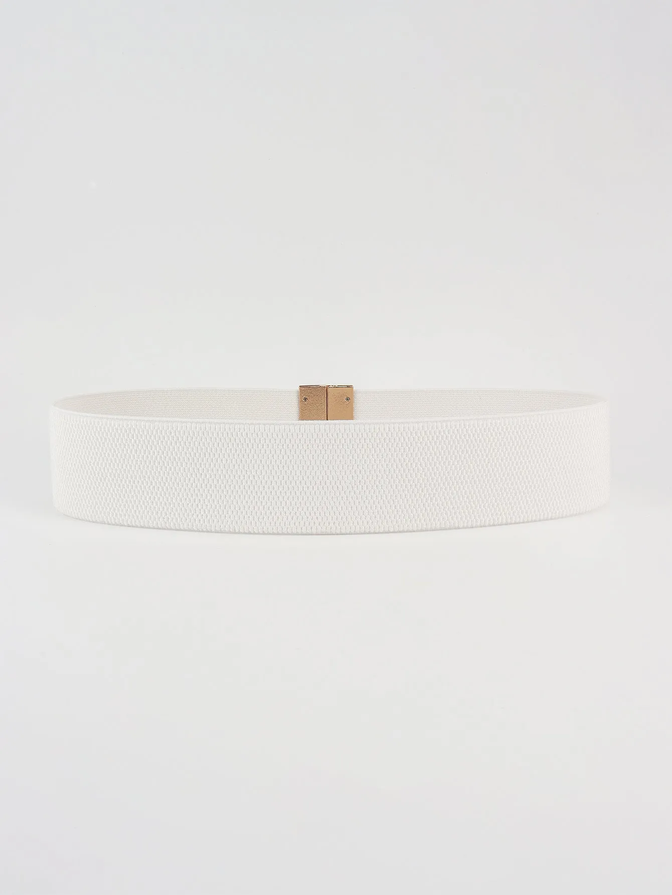 Alloy Buckle Elastic Belt