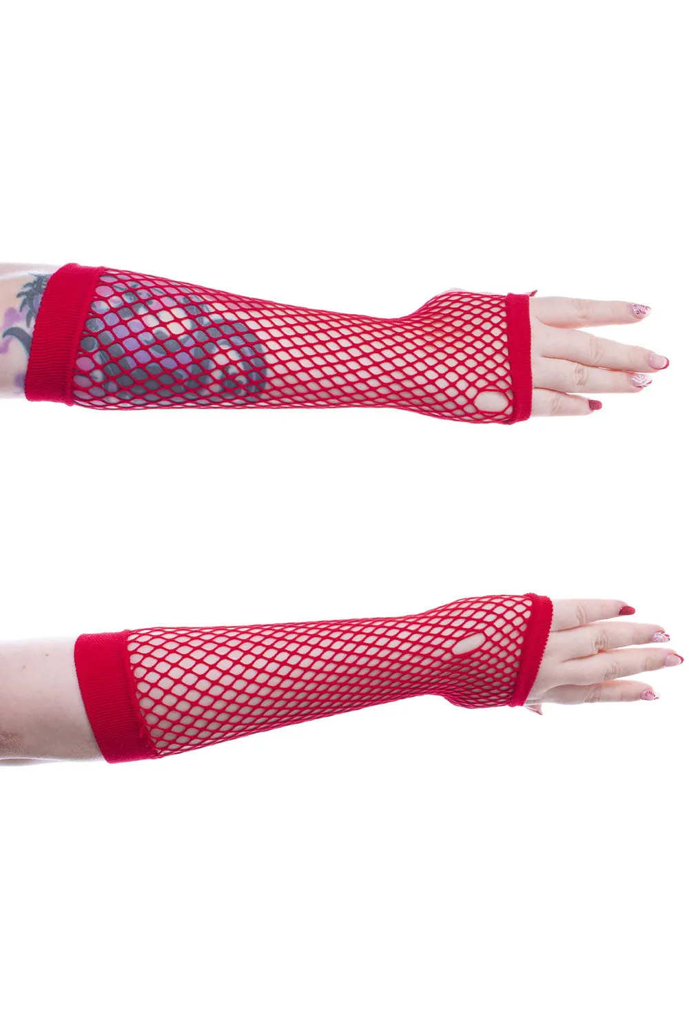 Andar Mesh Gloves [RED]