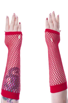 Andar Mesh Gloves [RED]