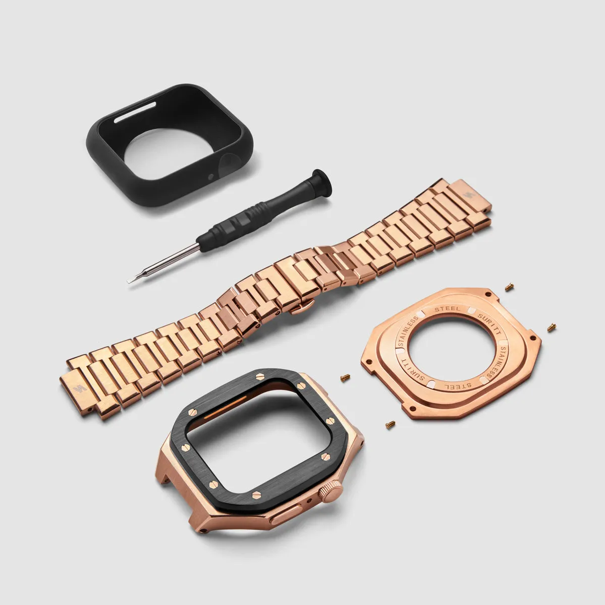 Apple Watch Case Nightfall Rose Gold