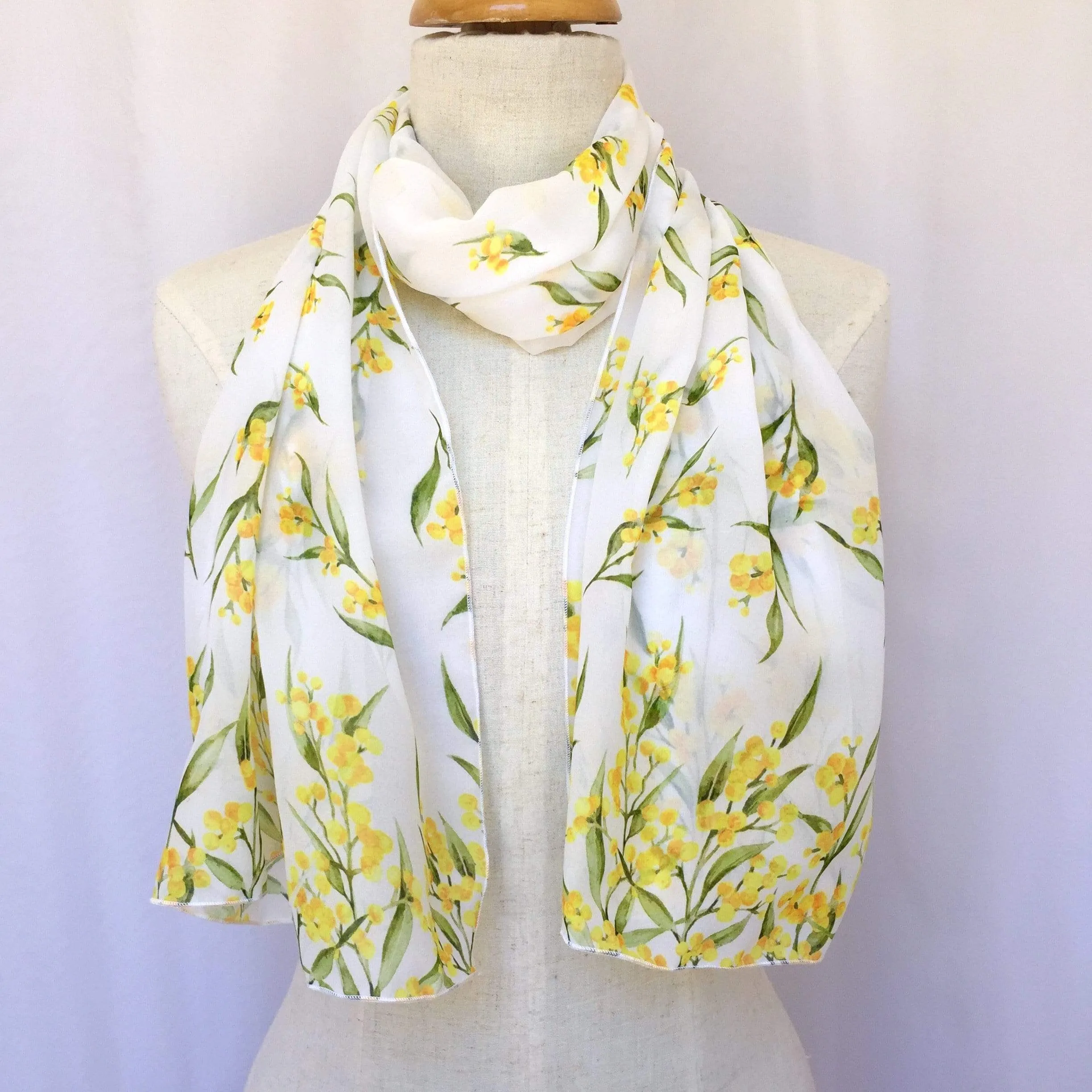 Australian Golden Wattle Scarf