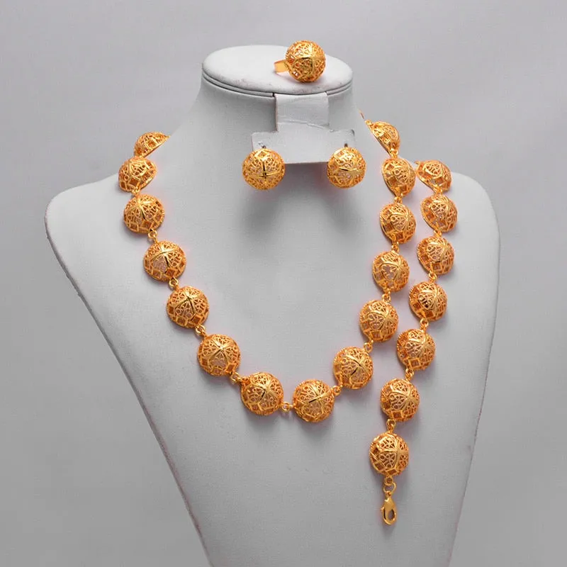 Best Quality Dubai Arab Bridal Jewelry Set