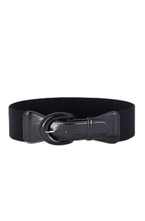 Black cinch belt