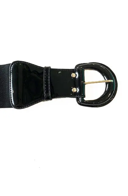 Black cinch belt