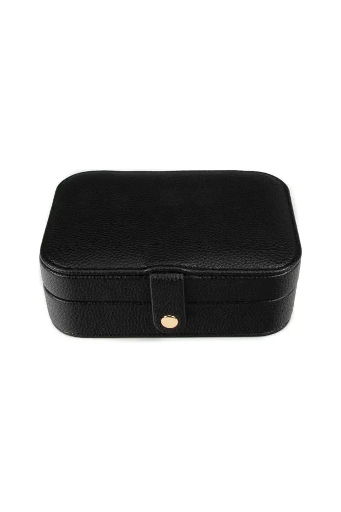 Black Jewelry Case with Pouch