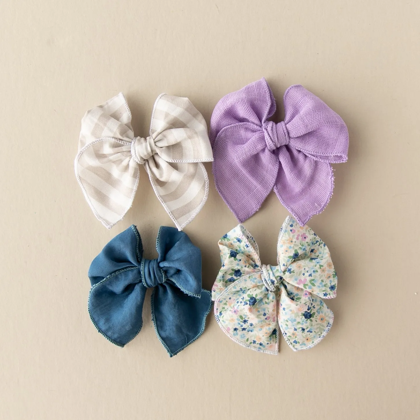 Blue Jay | Petite Party Bow