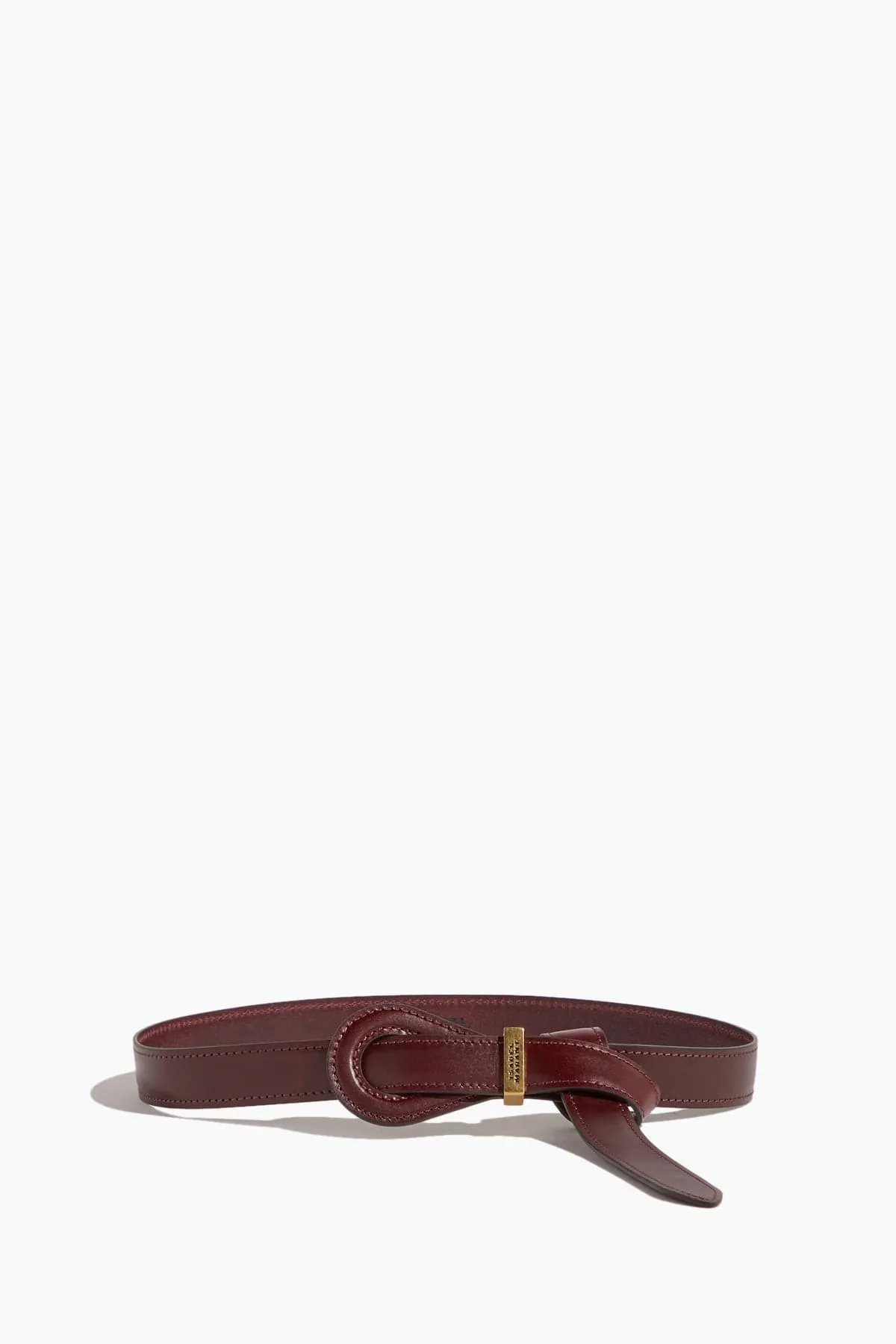 Brindi Belt in Burgundy