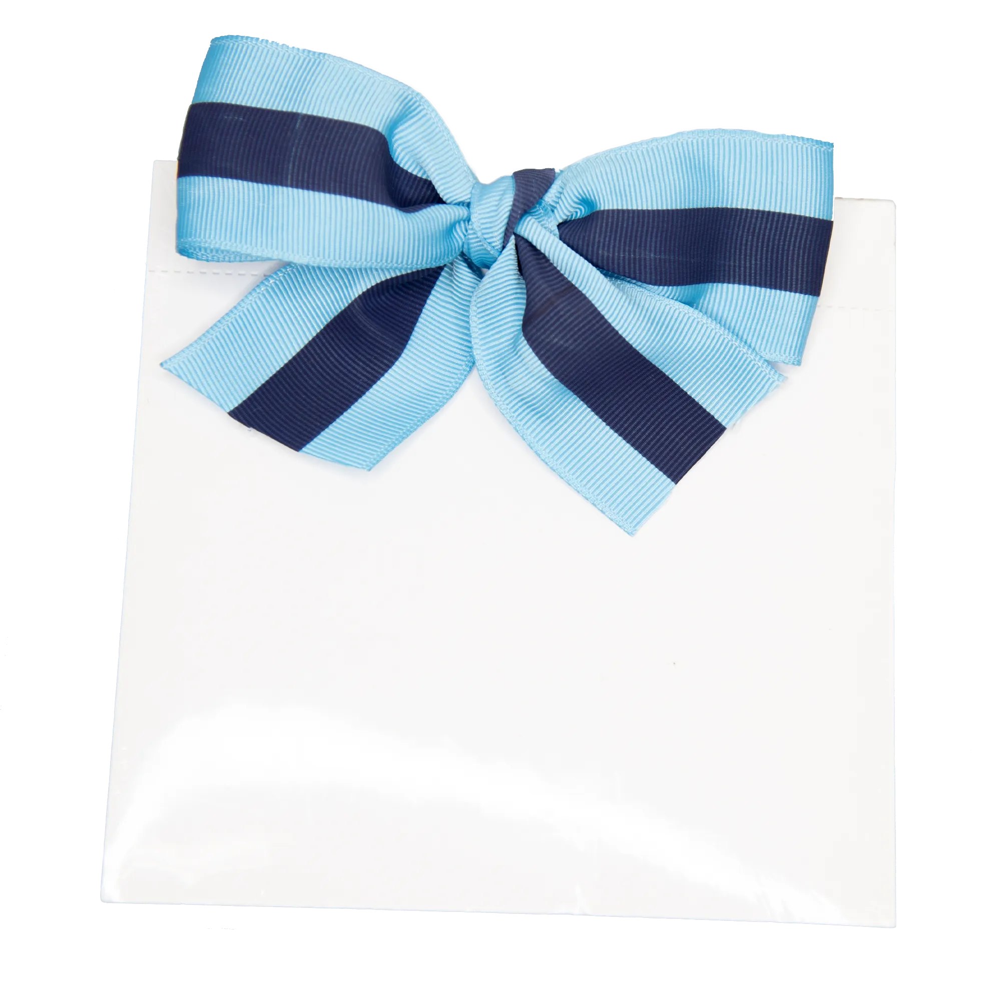 Canvas Ribbon Bow Notepad