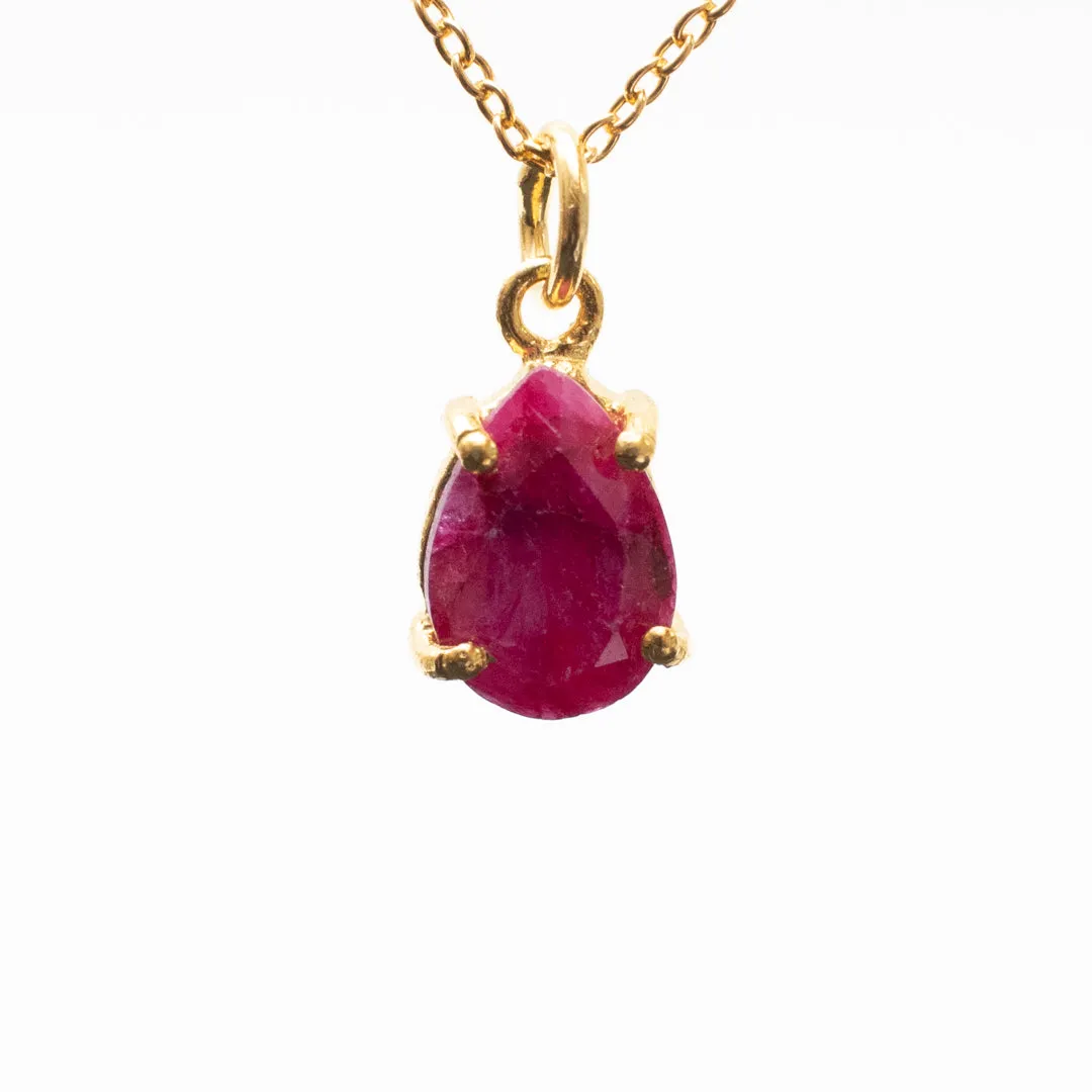 Capricorn Birthstone Necklace