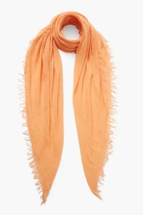 Cashmere and Silk Scarf Pumpkin