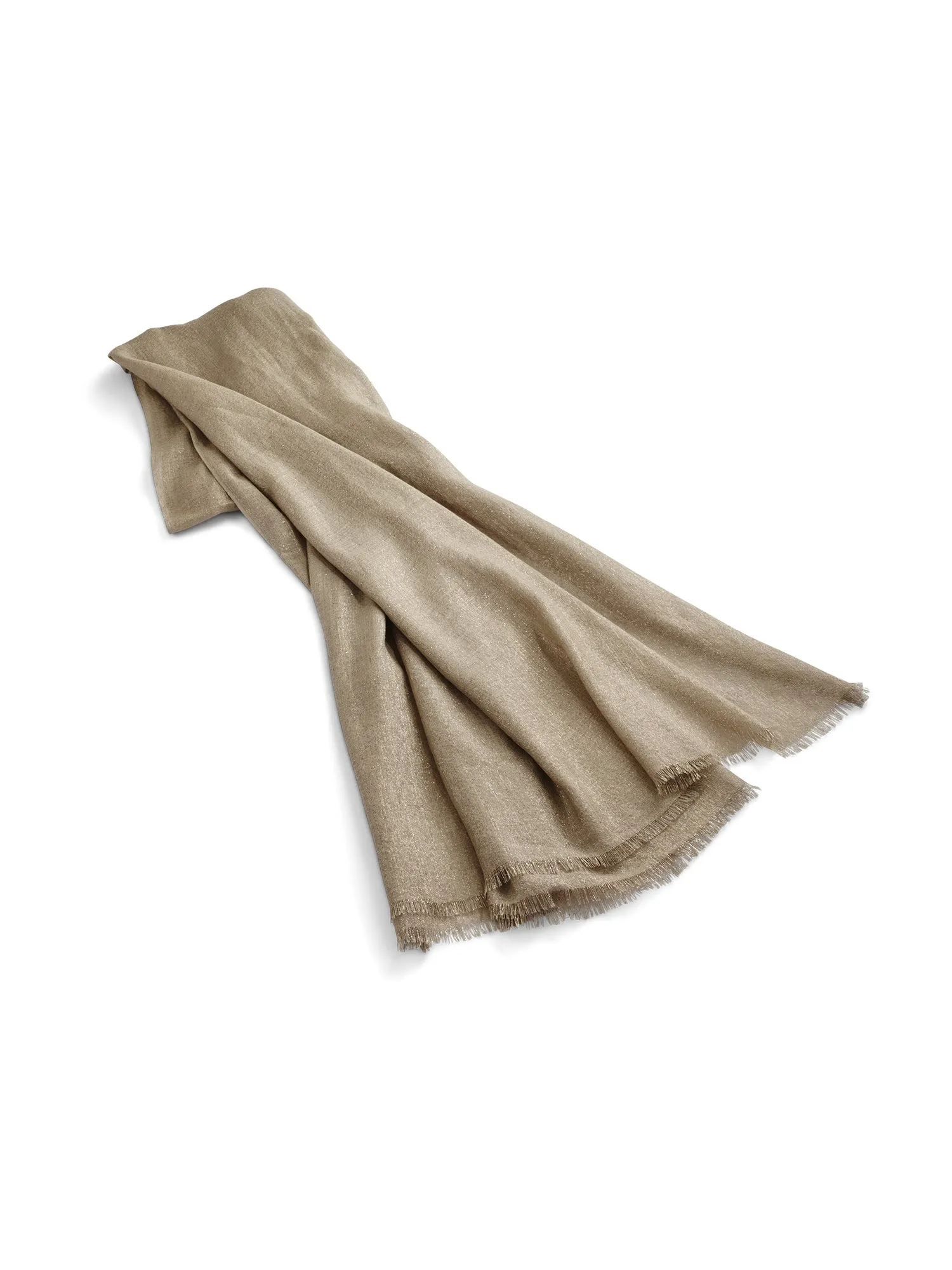 Cashmere Silk Metallic Scarf