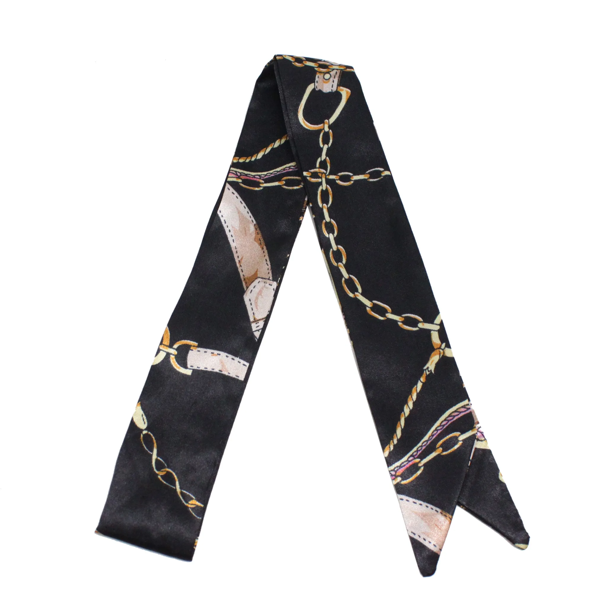 Classic Twilly Scarf - Black