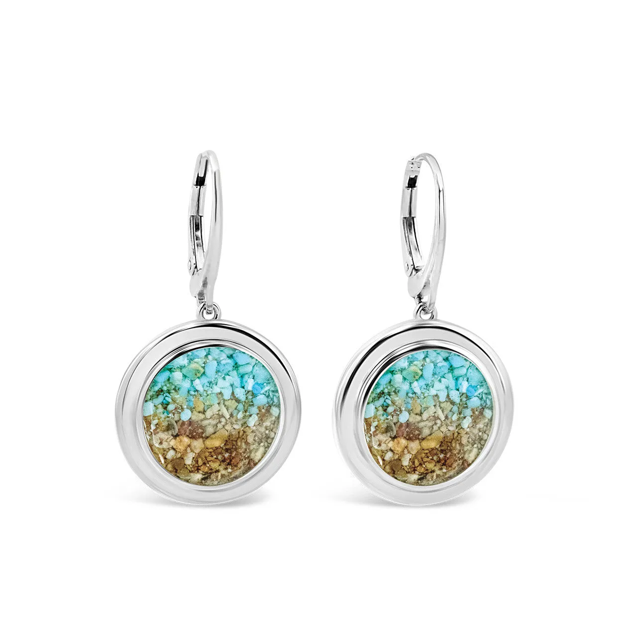 Dune Jewelry Neptune Earrings - Turquoise Gradient