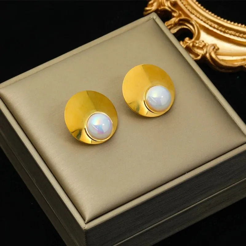 Exaggerated Large Pearl Jewelry Set