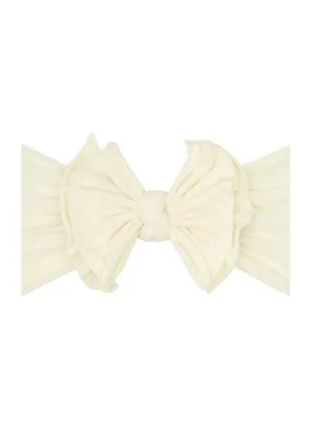 Fab Bow Headband - Ivory