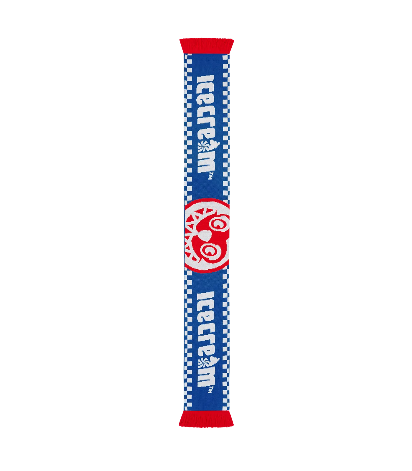 FOOTBALL SCARF - BLUE/PINK