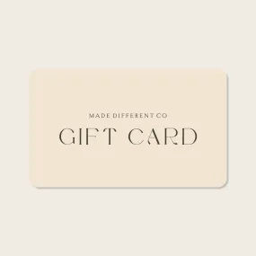 Gift Card