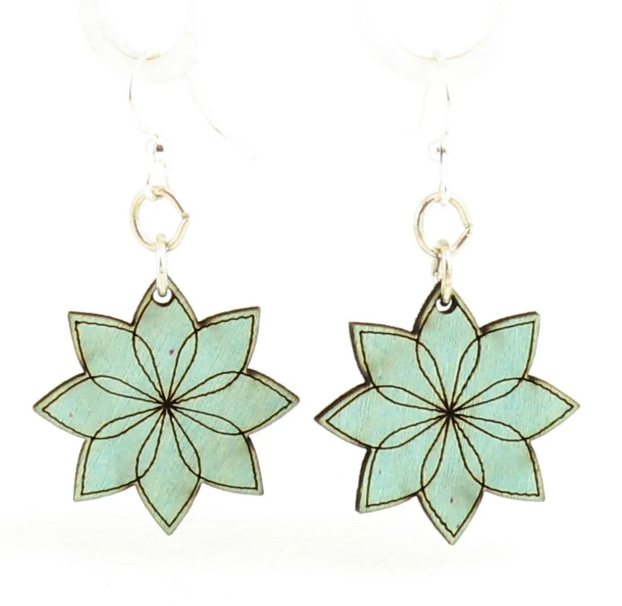 Green Tree Jewelry - Vector Blossoms Earrings: Assorted