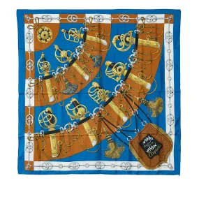 Hermès Silk Scarf 90 Cliquetis