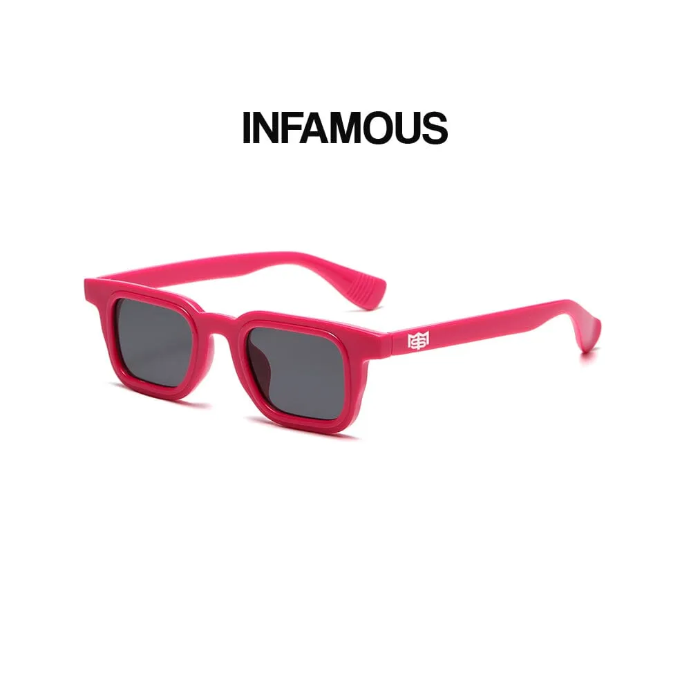 Infamous - Red & Black Sunglasses