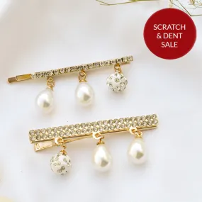 Jill Pearl Hair Pins - Sample