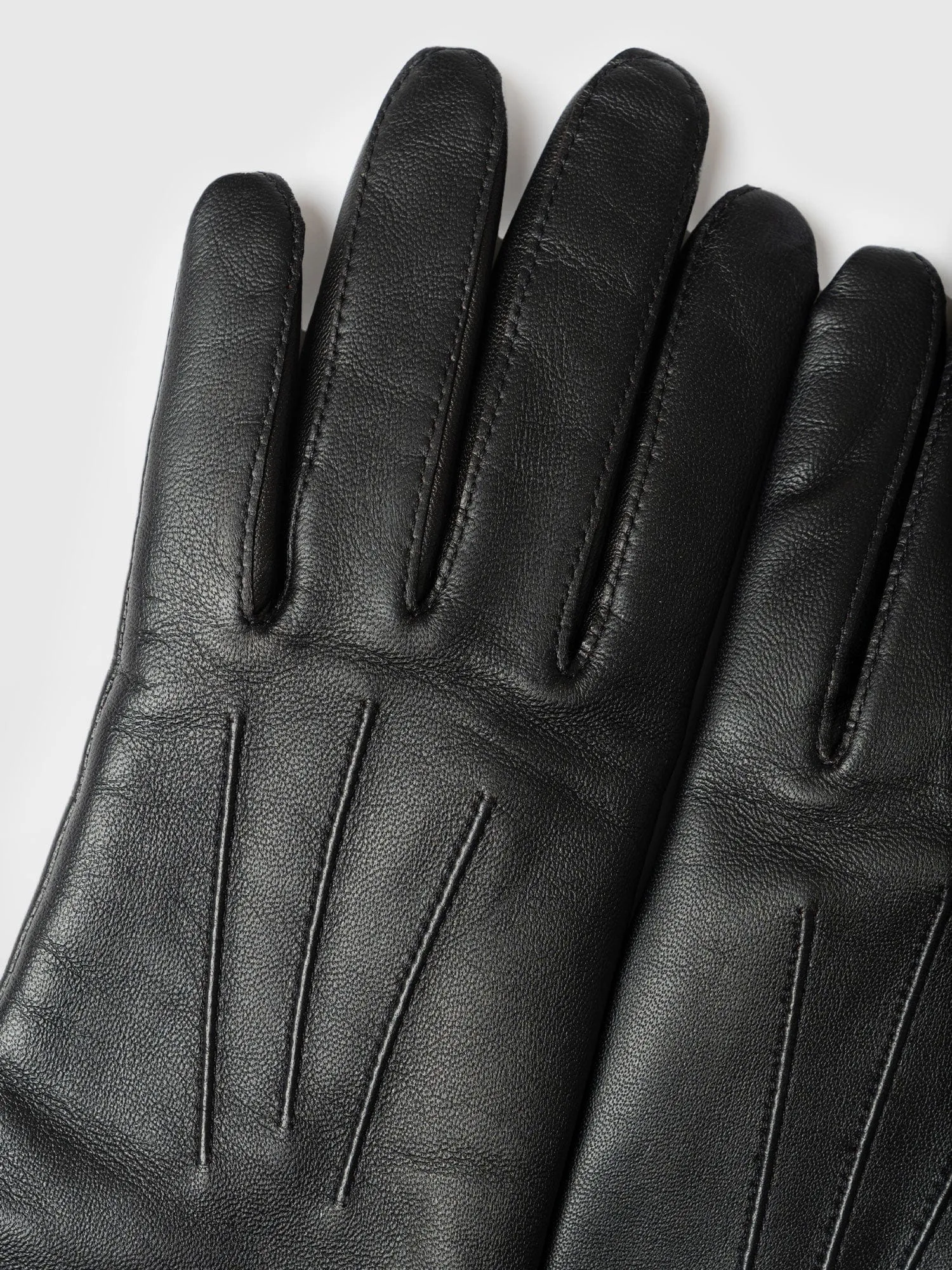 Luther Leather Gloves - Black