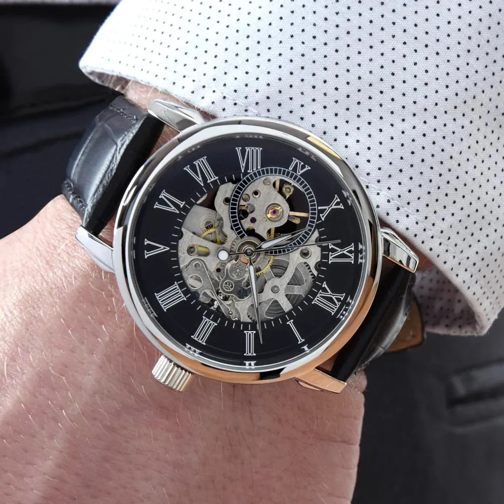 Luxury Skeleton Mechanical Automatic Watch