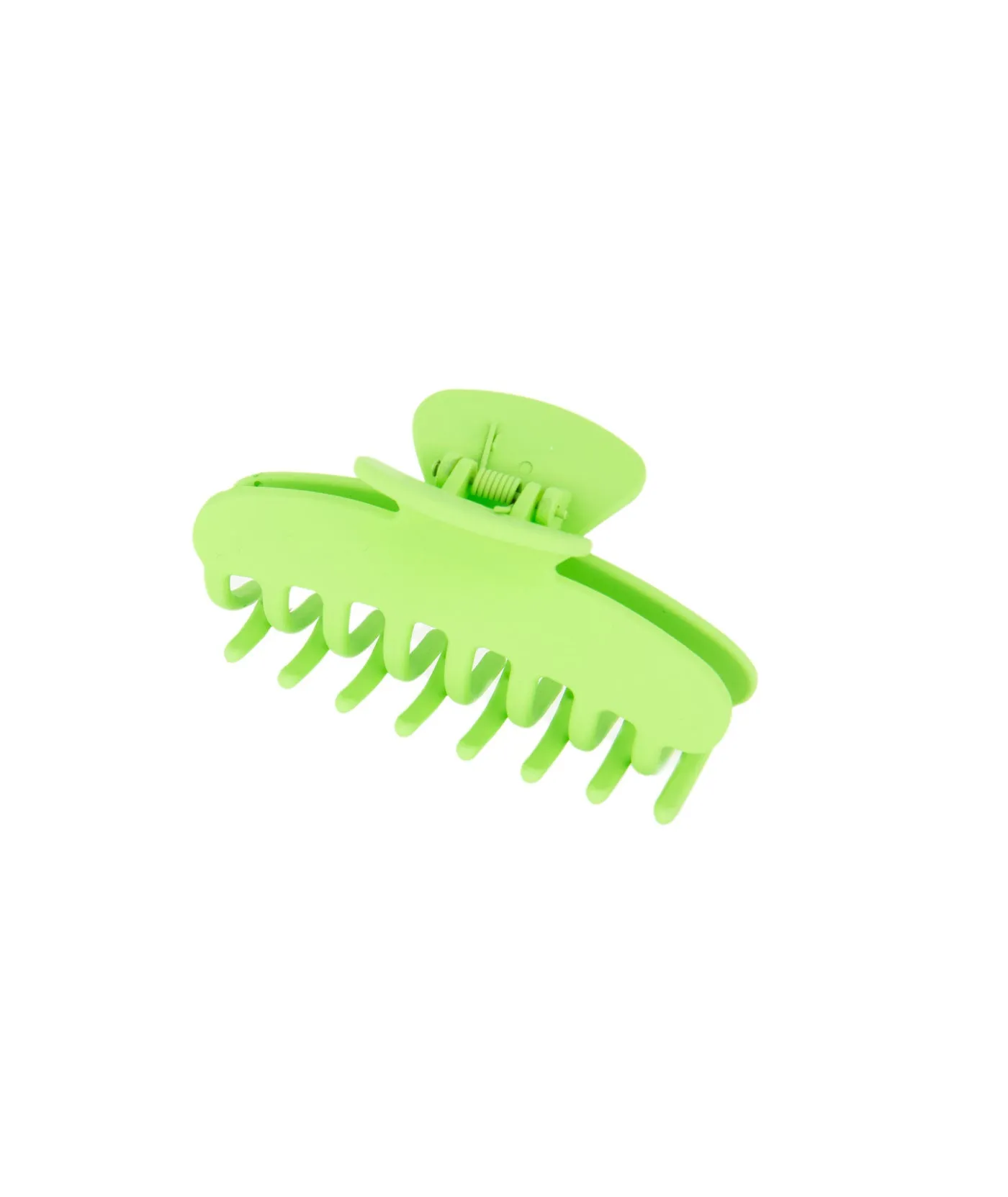 Matte Neon Claw Hair Clips