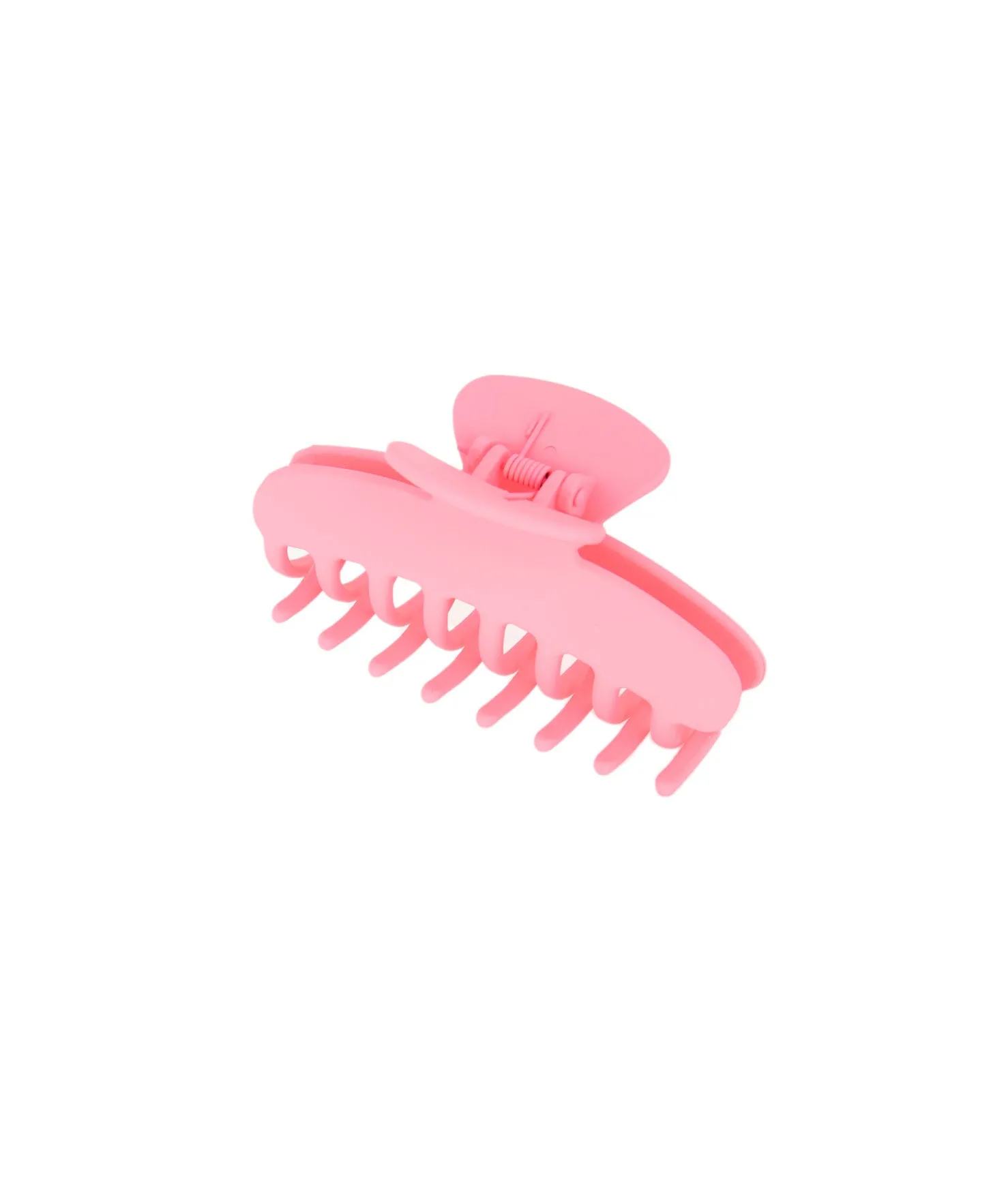 Matte Neon Claw Hair Clips