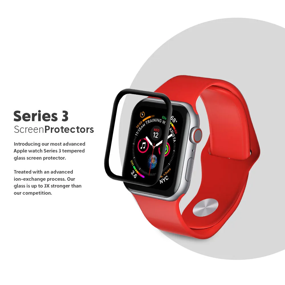 NanoArmour Apple Watch Screen Protector Series 3