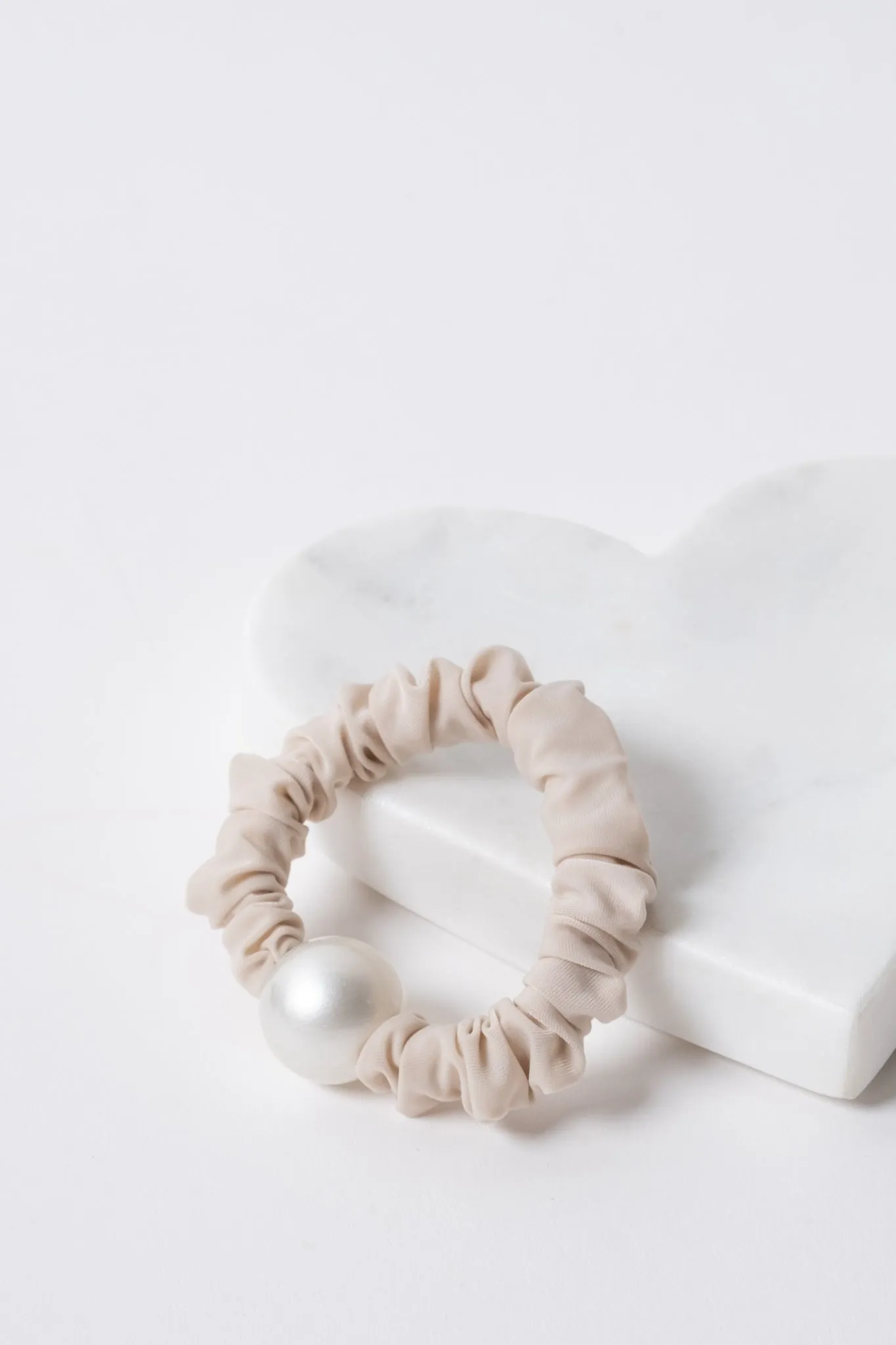 Pearl Hair Scrunchie