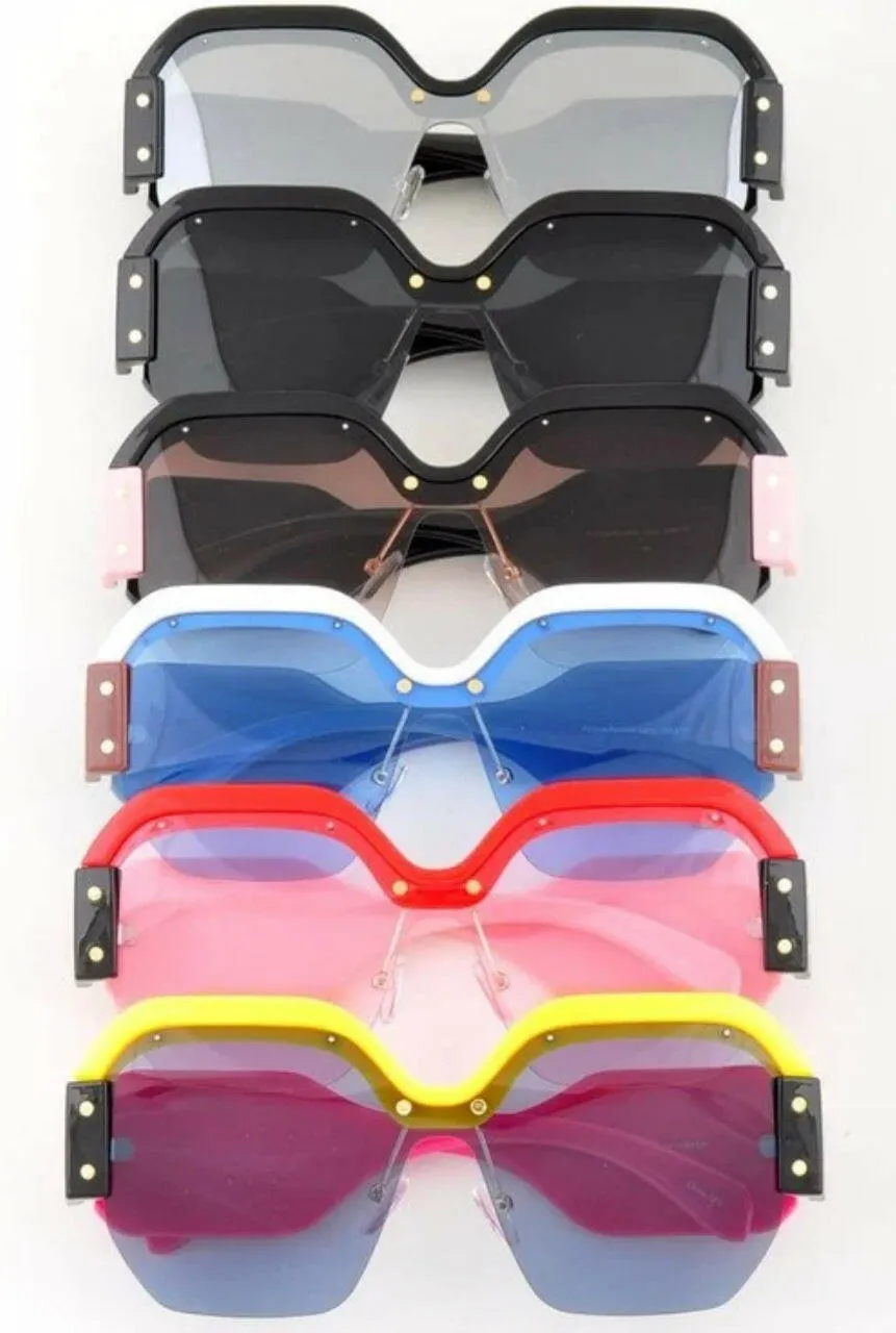 "Luna"  Sunglasses (Yellow)