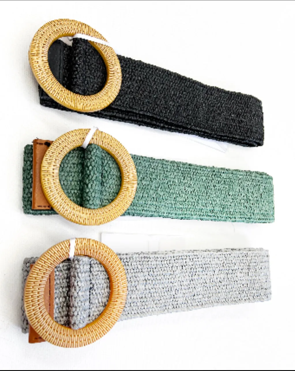 Raffia Belt