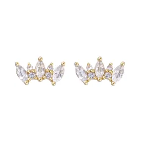 RION x Buddha Jewelry Alice Earrings - White Sapphire