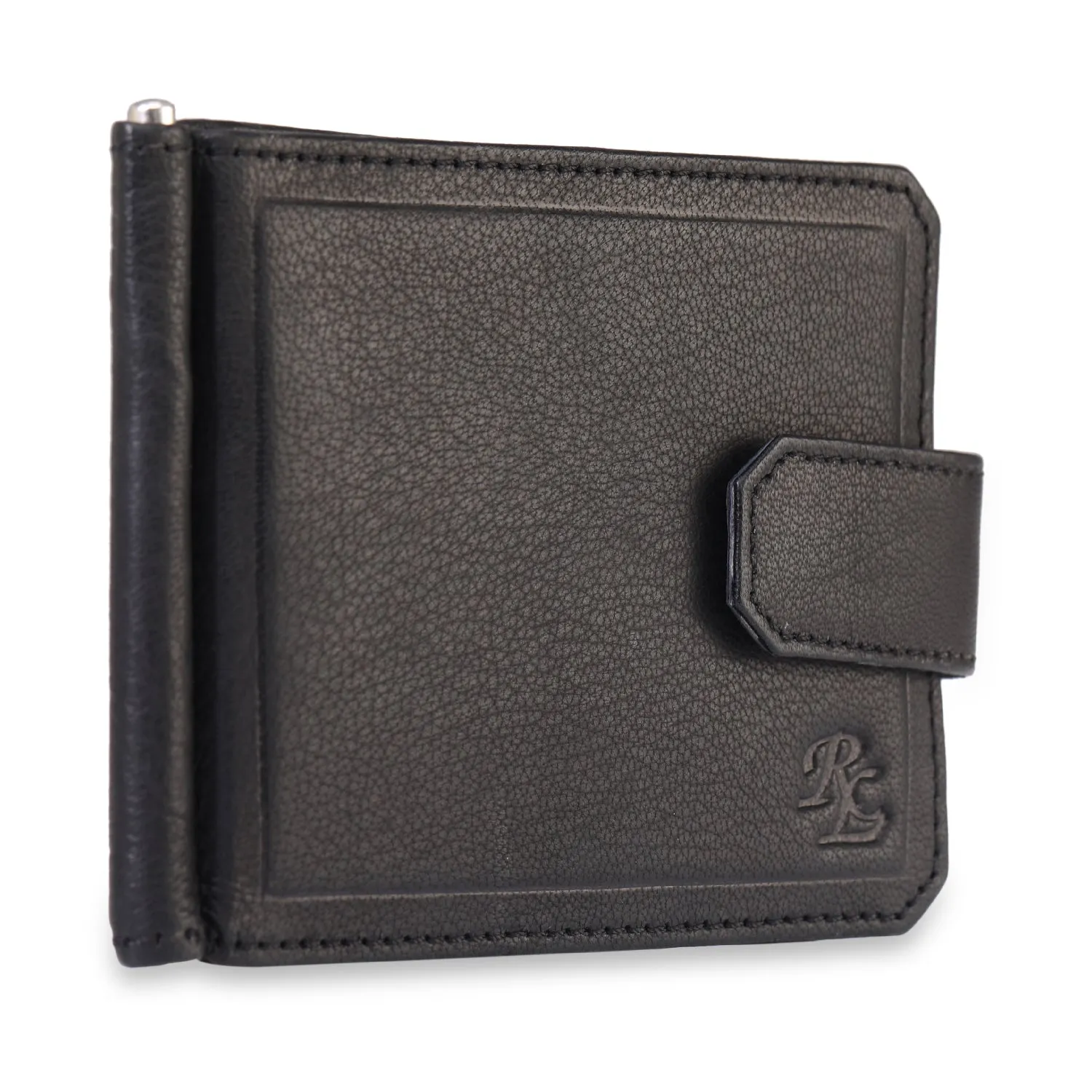 RL Eddy Leather Money Clip Wallet