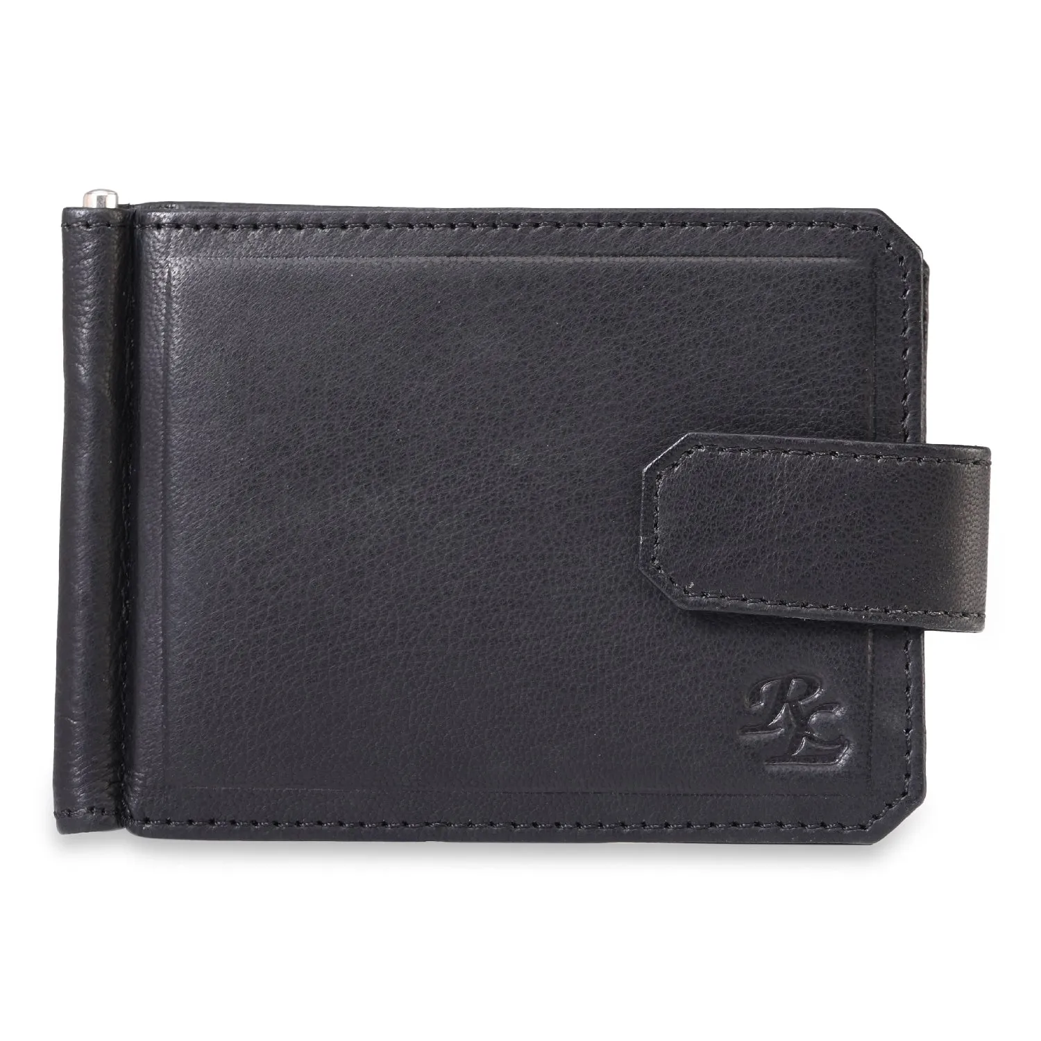 RL Eddy Leather Money Clip Wallet