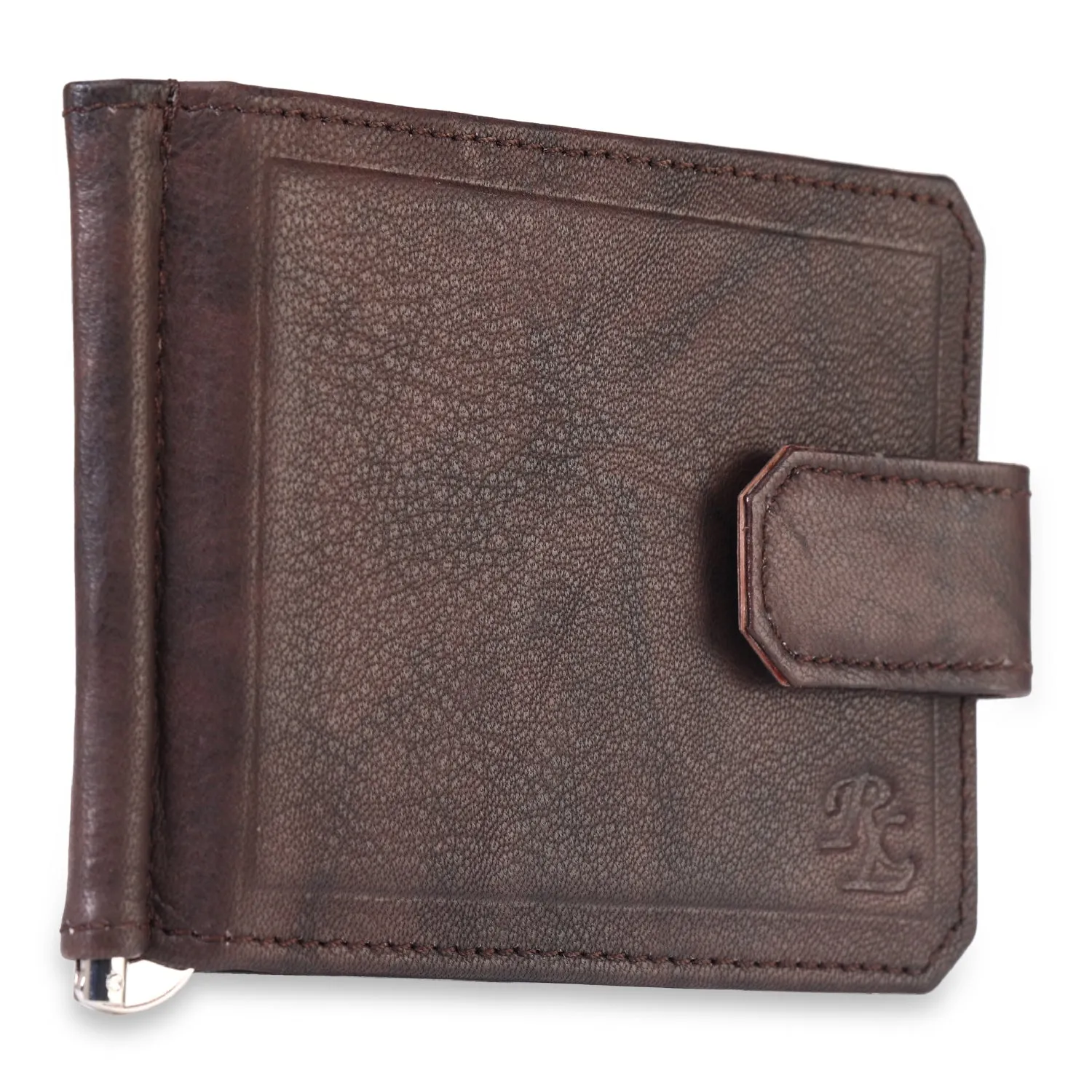 RL Eddy Leather Money Clip Wallet