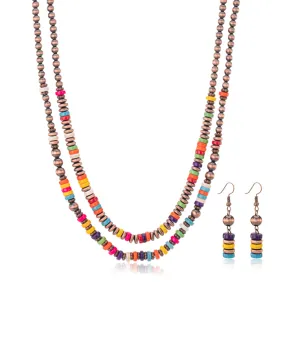 Rustic Couture's Colorful Bohemian Jewelry Set