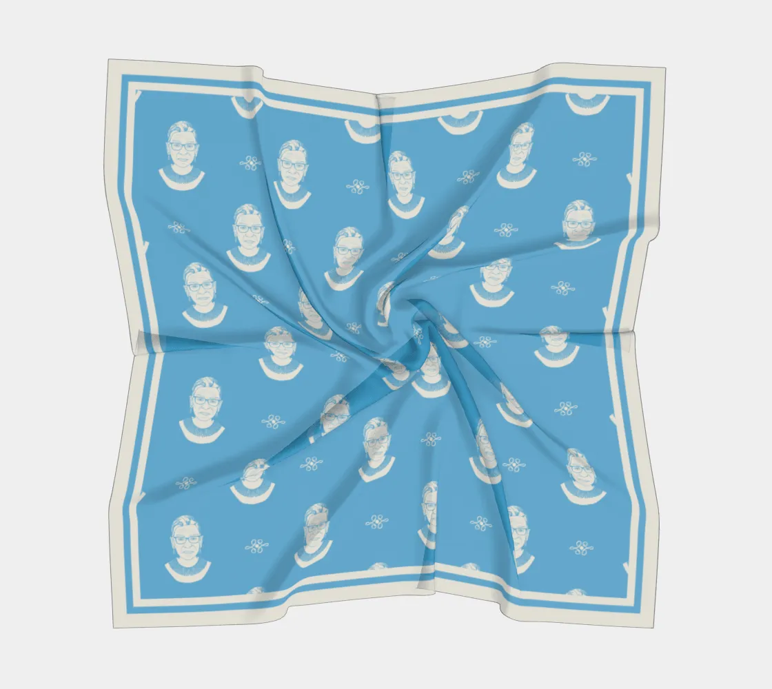 Ruth Bader Ginsburg Silk Scarf