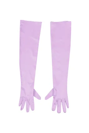 SILK GLOVES LILAC