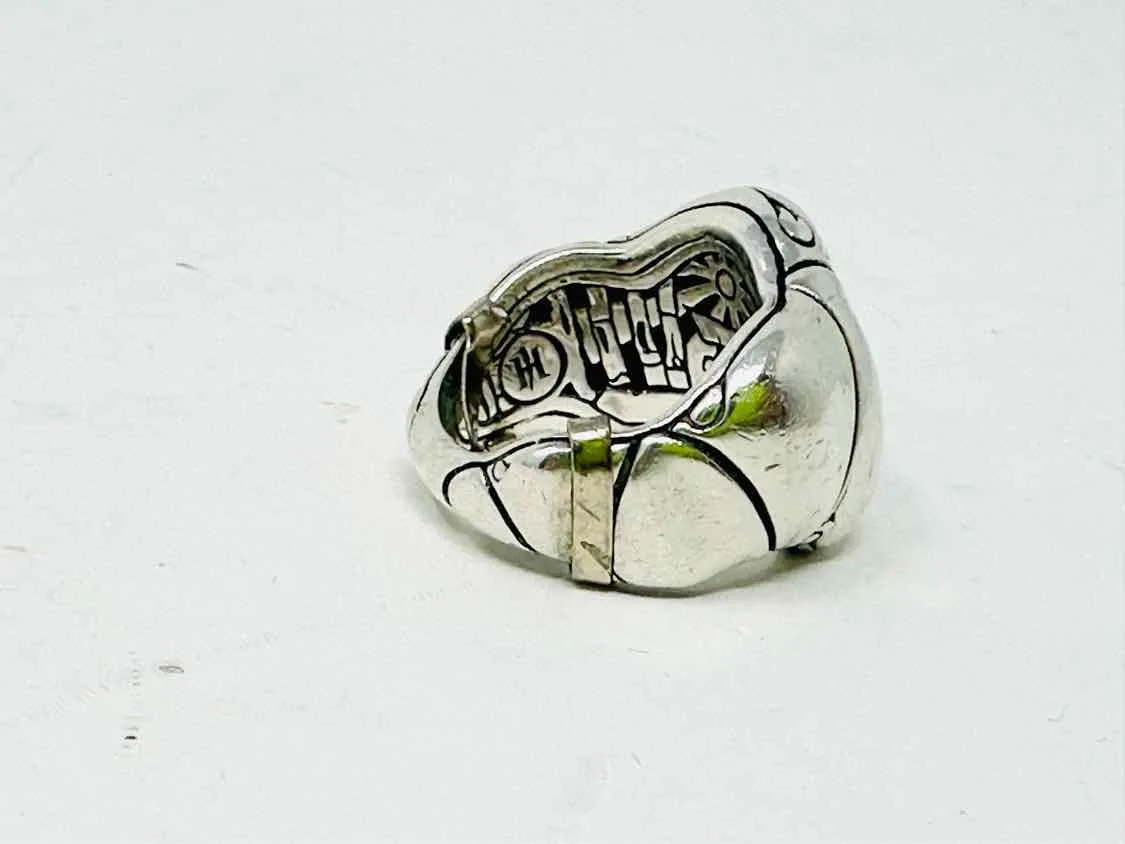 Size 6.5 Silver Dome Sterling Silver Jewelry Ring