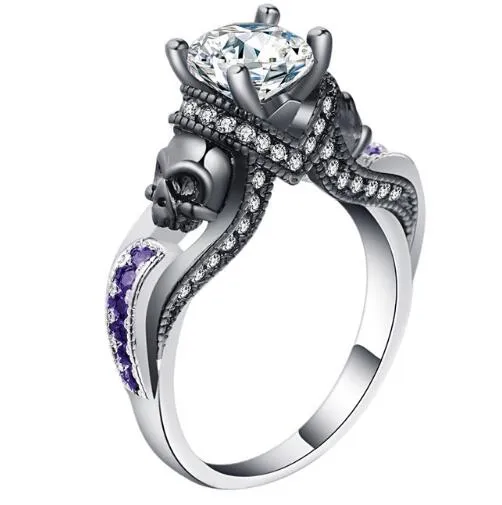 Skull Ring Punk style Party Jewelry