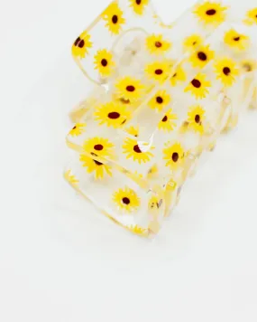 Sunflower Hair Claw