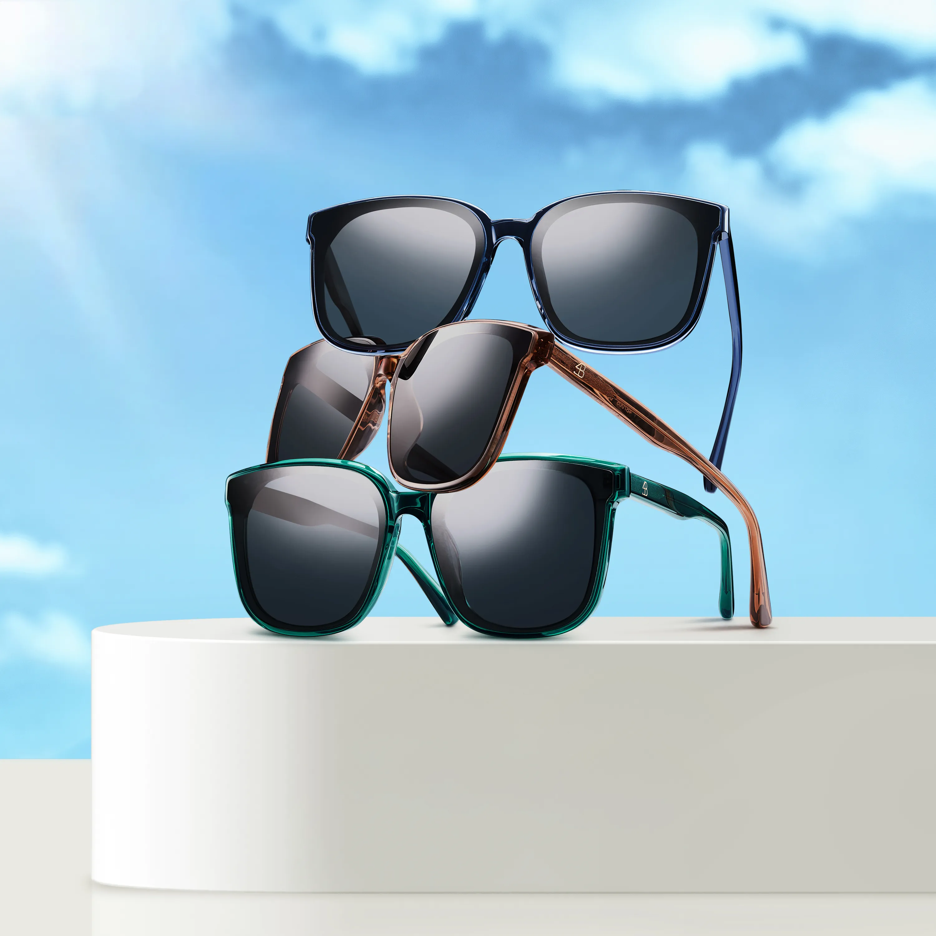 TRICOLOUR CLASSIC SUNGLASSES