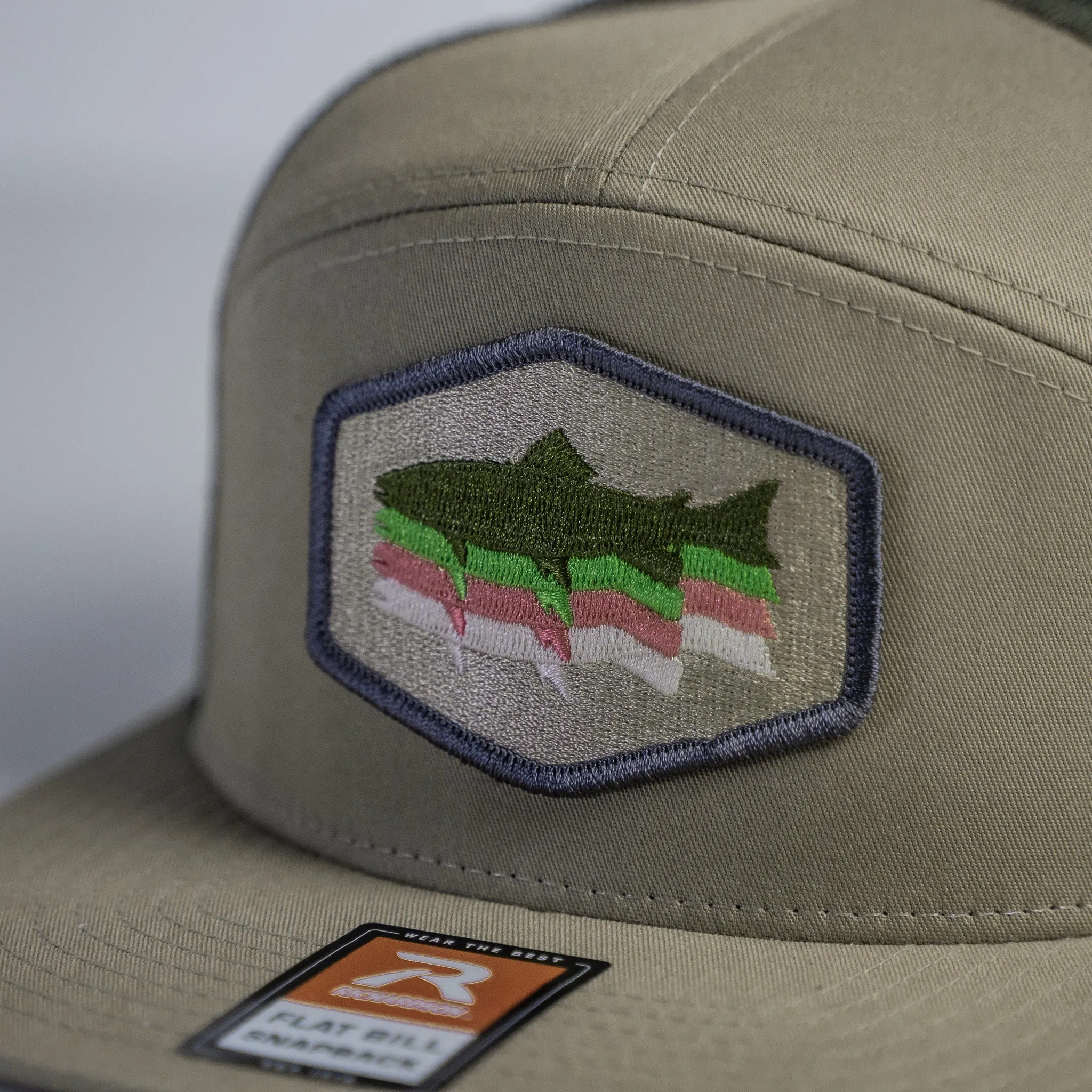 'Trout Stack' Snapback - 'Bow