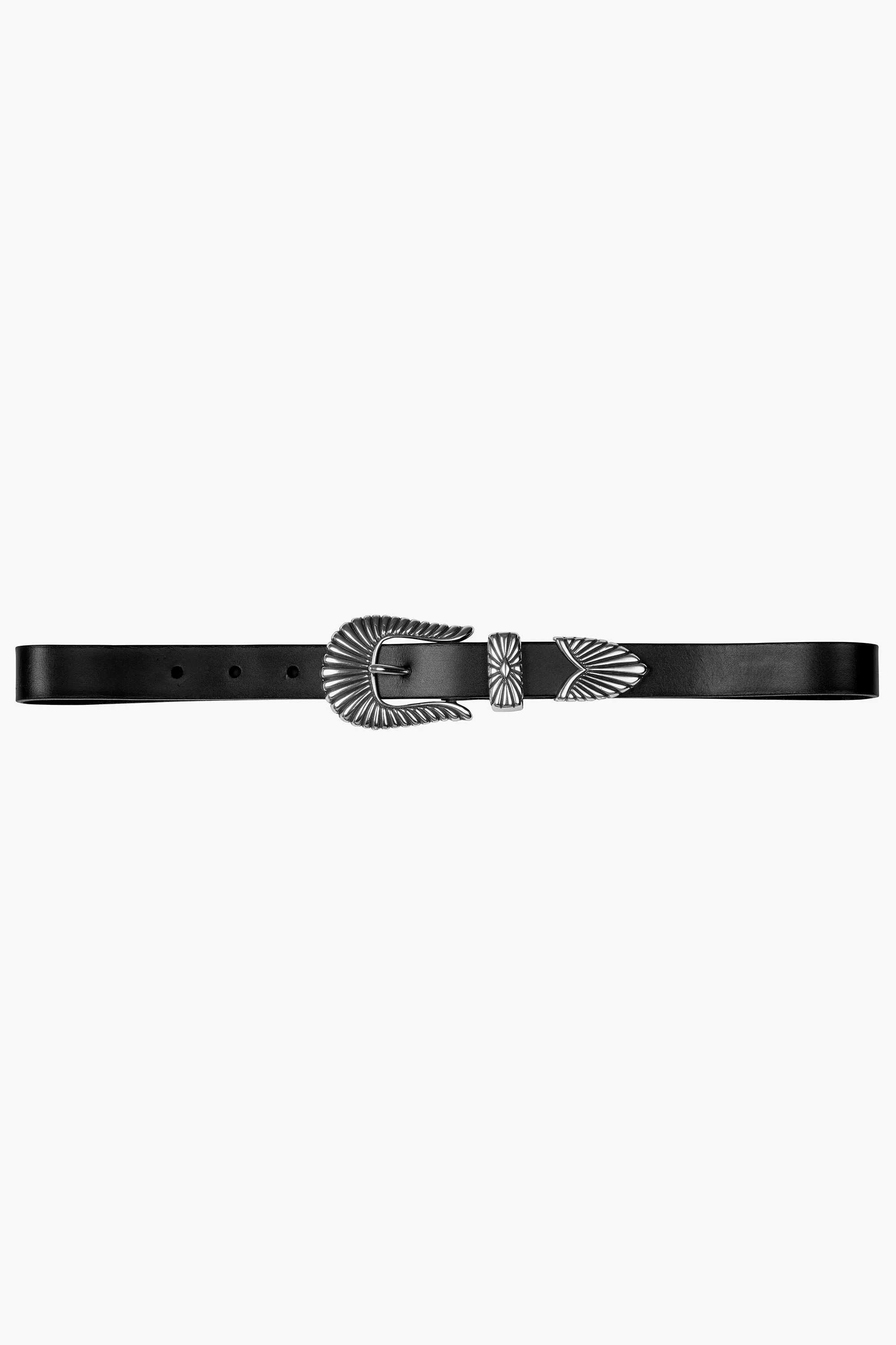 Valkyrie Belt | Black Leather