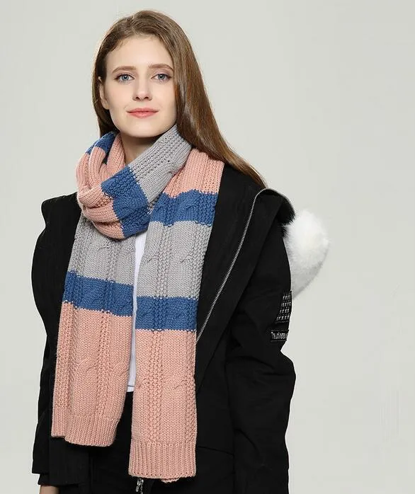 VIGROCK Stylish Patchwork Scarf for Women