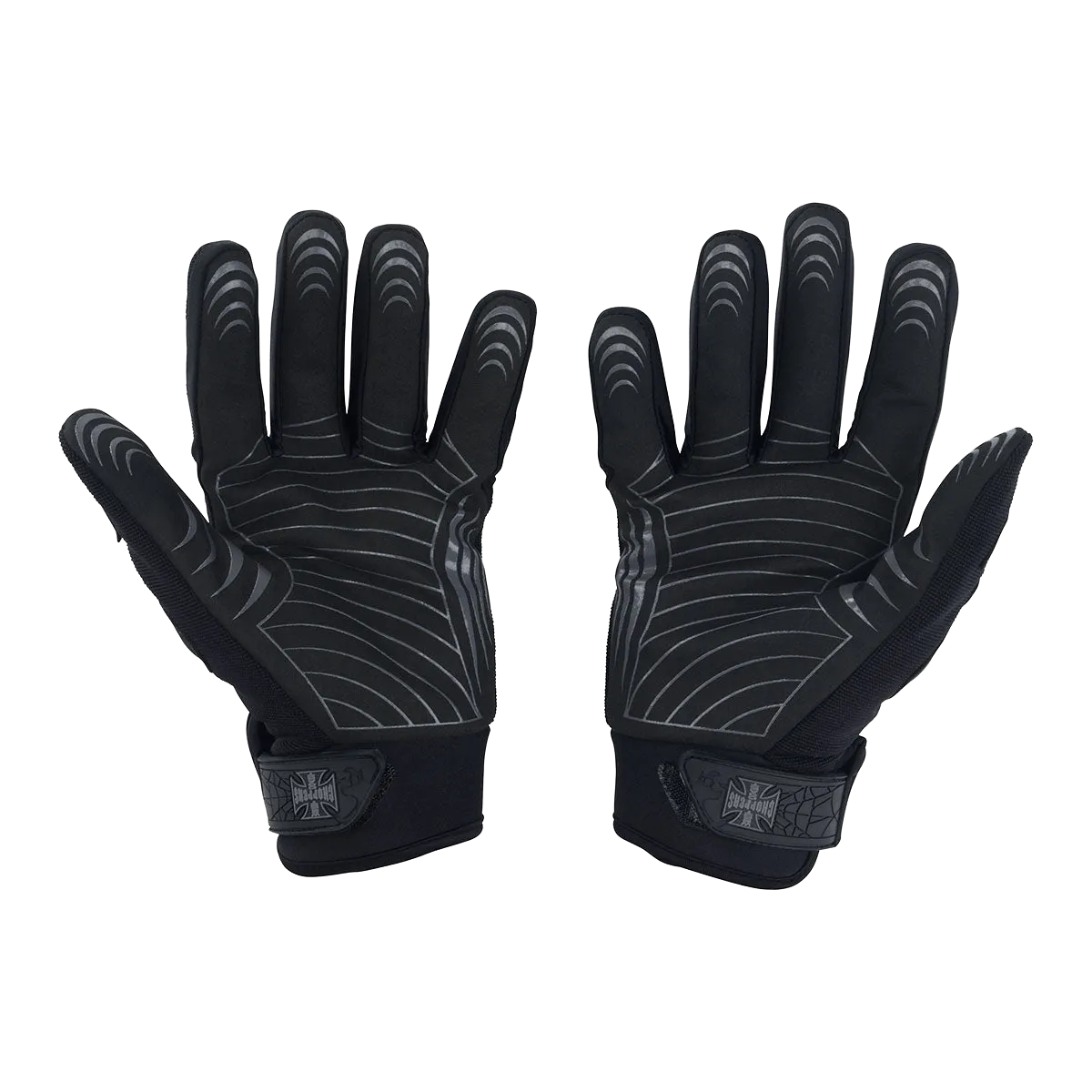 West Coast Choppers Por Vida Gloves - Black