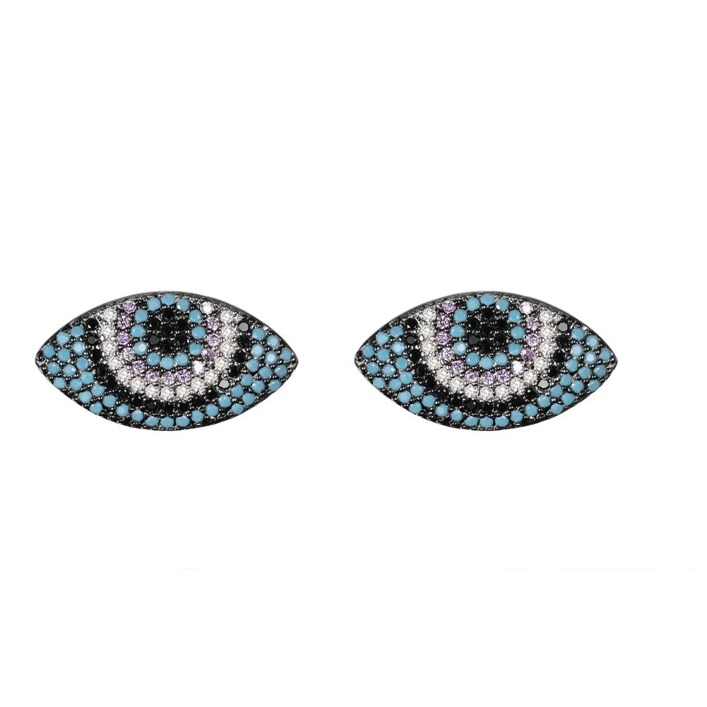 Women's Fashion CZ Evil eye Jewelry Sets